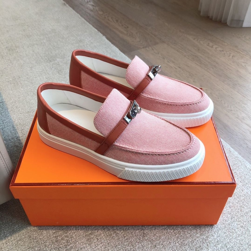 H**mes leather shoes